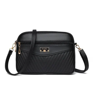 2025 New Summer Women's Handbag Skew Cross Underarm Bag with Foreign Trade Printing One Shoulder Small Square Bag