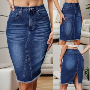 Denim Pants For Women Plus Size 2025 Women'S Wide Leg Jeans High Waisted Stretchy Straight Leg Jeans CalçA Jeans Feminina