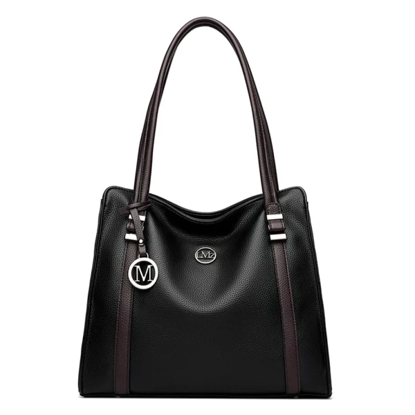 Soft Leather Luxury Handbags Women Bags Designer Shoulder Sac Ladies Large Capacity Top-Handle Bags Shopping Tote Bag Sac A Main - Image 6
