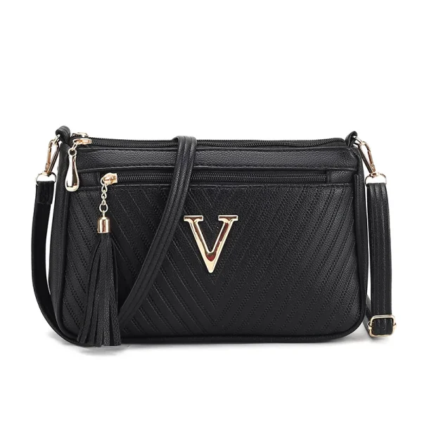 Women's Middle-aged Crossbody Bag Korean Version 2025 Spring/summer Fashion Trend Single Shoulder Bag Change Mobile Phone Purse - Image 2