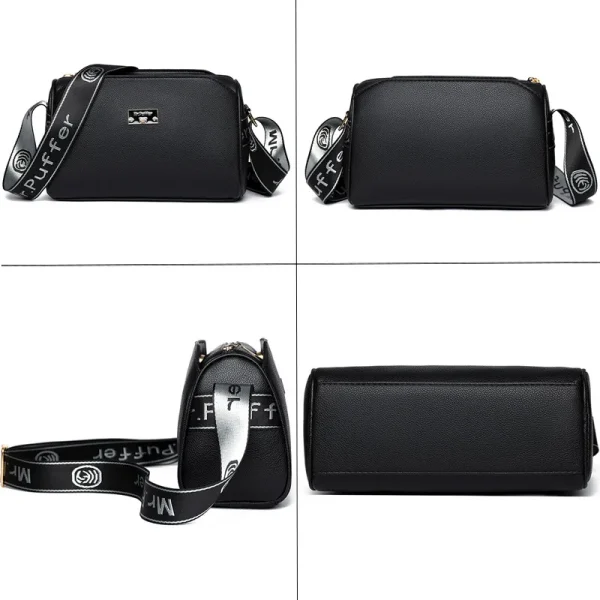 High-capacity Broadband Women Bag 2025 New Cross-border Popular Single Shoulder Crossbody Bag for Middle-aged Dumplings Handbag - Image 3