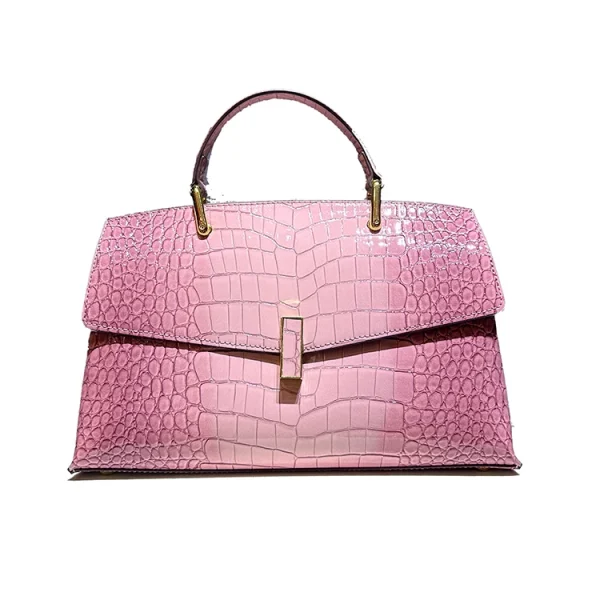 Crocodile Pattern Leather Women's Handbags Luxury Fashion Lady Shell Shoulder Crossbody Bag Top Handle Messenger Bags - Image 5