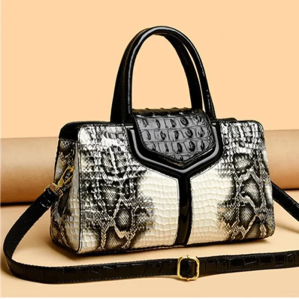 High Quality Crocodile pattern Shoulder Bags Large Capacity Handbags and Purses women Messenger Bags Casual Fashion Handbag Sac