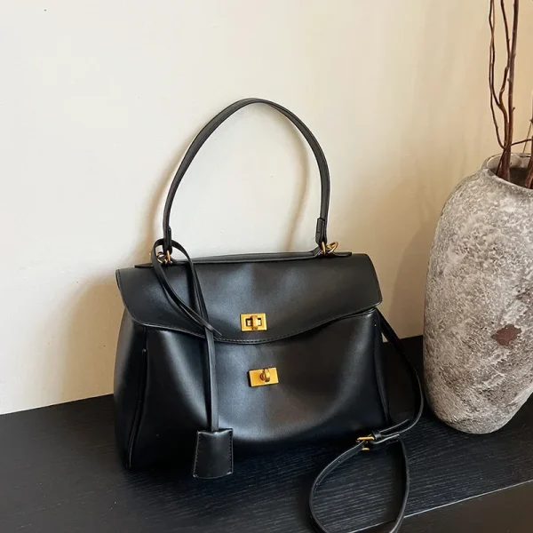 New Crossbody Bags French Style Women's Retro Trend Advanced Axillary Bag Retro Fashion Leisure Versatile Commuter Shoulder Bags - Image 5