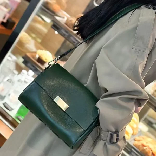 Luxury Women's Bag 2025 New Genuine Leather Women Shoulder Bag Soft Cowhide Crossbody Messenger Bags Fashion Female Handbags - Image 4