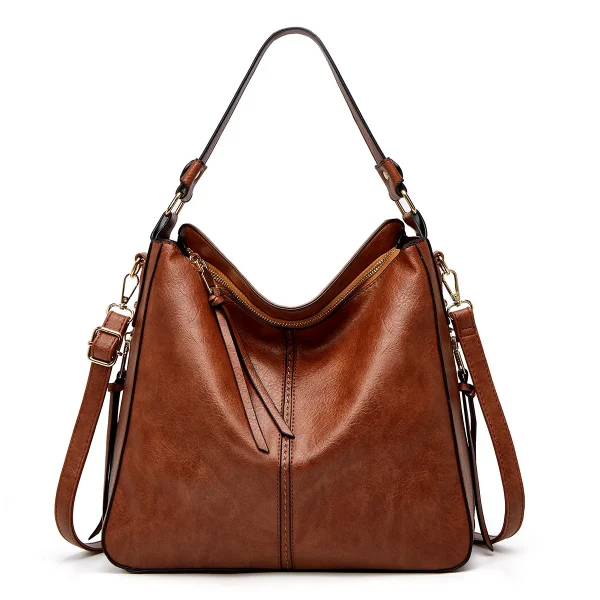 Luxury Handbags Women Bags Designer Soft Leather Bags For Women 2025 Hobos Europe Crossbody Bag Ladies Vintage Famous Brand sac - Image 3