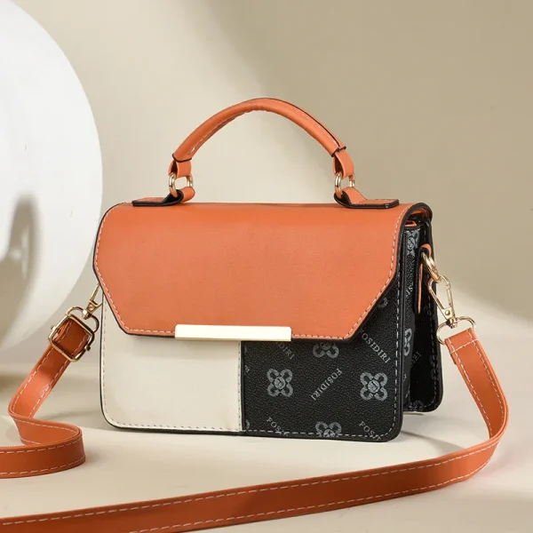 Women's Shoulder Bags High Quality PU Leather Crossbody Bag Purse Summer Ladies Casual Small Square Bag Commuter Sac A Main - Image 2