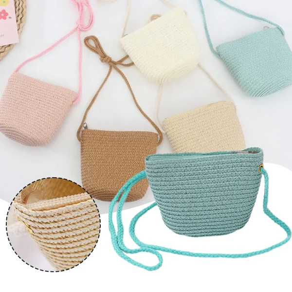 Soft Straw Tote Bags Personalized Travel Shopping Bag Beach Weave Handbag Female Bohemian Shoulder Bag Valentine's Day Gift - Image 4