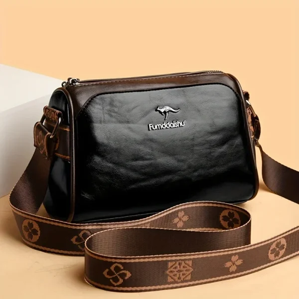 Elegant Water-Resistant Handbags Crossbody Bag Solid Color with Adjustable Strap & Secure Zipper Closure Handbag Purses Bags