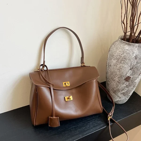 New Crossbody Bags French Style Women's Retro Trend Advanced Axillary Bag Retro Fashion Leisure Versatile Commuter Shoulder Bags - Image 3