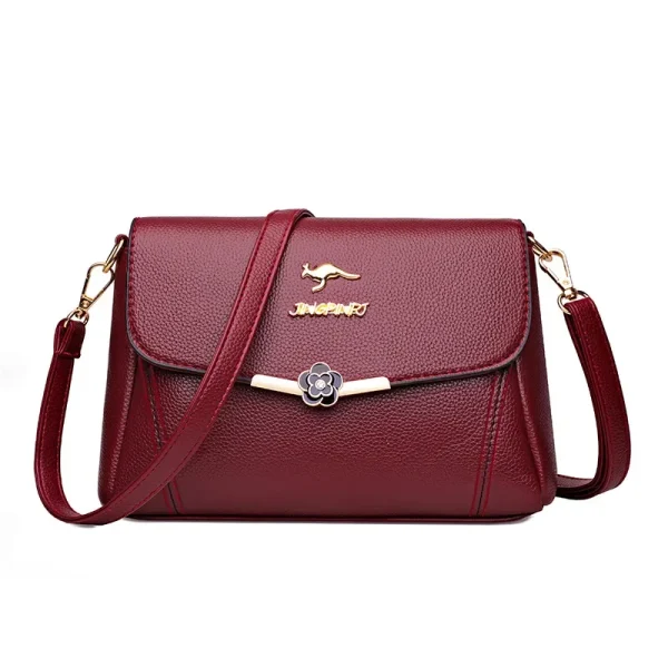 Women's 2025 New Popular Single Shoulder Bag Soft Leather Versatile Crossbody Bag High Sense Cross Border Handbag Wholesale - Image 5