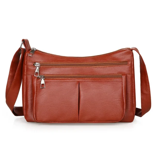 Women's Bag 2025 Trend Korean Handbags Designer Luxury Brand Ladies Shoulder Bags Soft Leather Fashion Versatile Crossbody Bag - Image 3
