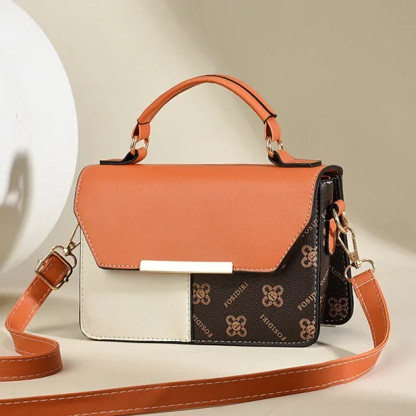 Women's Shoulder Bags High Quality PU Leather Crossbody Bag Purse Summer Ladies Casual Small Square Bag Commuter Sac A Main - Image 4