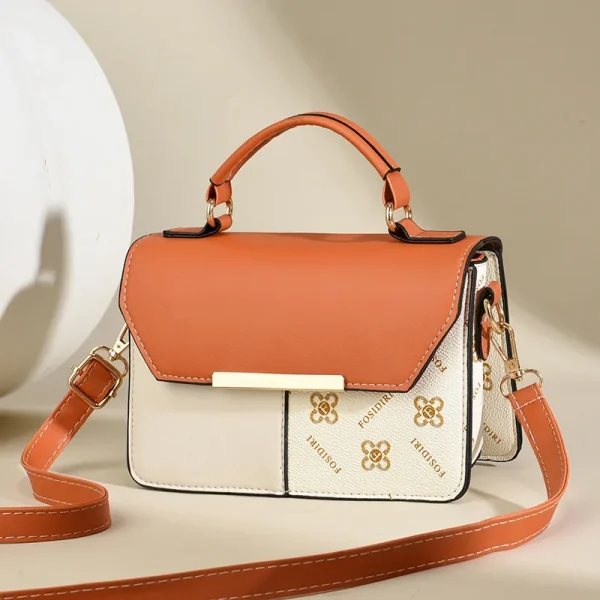 Women's Shoulder Bags High Quality PU Leather Crossbody Bag Purse Summer Ladies Casual Small Square Bag Commuter Sac A Main
