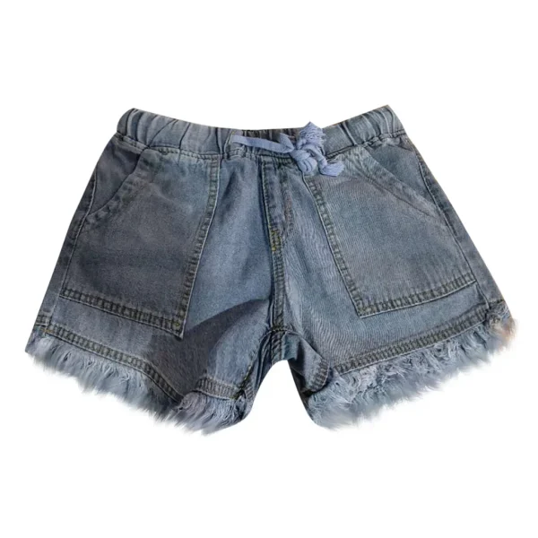 Summer Womens Jeans Shorts Pocket Jeans Denim Pants Tassel Bandage Bottom Shorts Broken Style Denim Jeans Pantalones De Mujer - Image 4