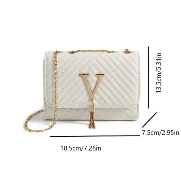 Embroidery Women Crossbody Bag Thread Luxury Handbag Shoulder Bags Brand Sequined Tassel Clutch Small Bag and Purse Party - Image 5