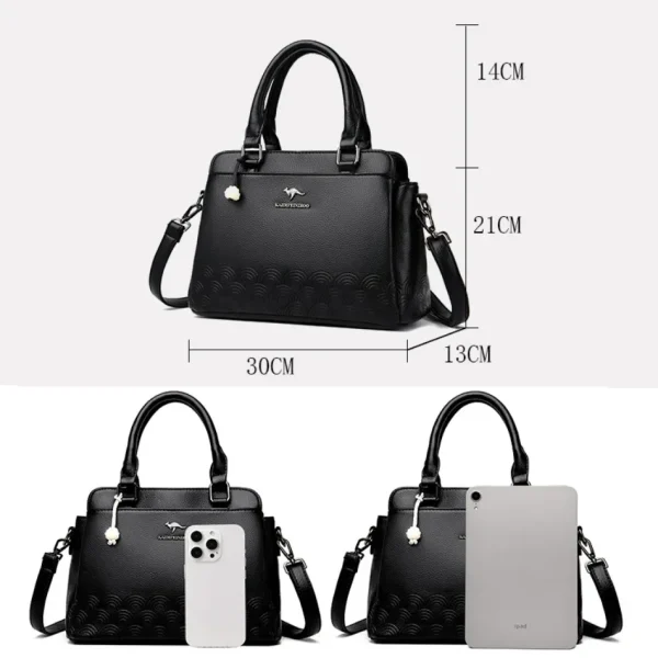 Genuine Hight Quality Soft Leather Crossbody Bags for Women 2025 Luxury Handbags Women Bags Designer High-capacity Shoulder Bags - Image 4