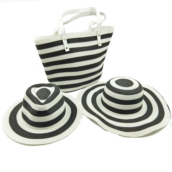 2025 New Straw Hat Set Crossbody Bag Colored Sun Hat Travel Hat Outdoor Beach Men's and Women's Party Straw Hat Шляпа  - Image 4