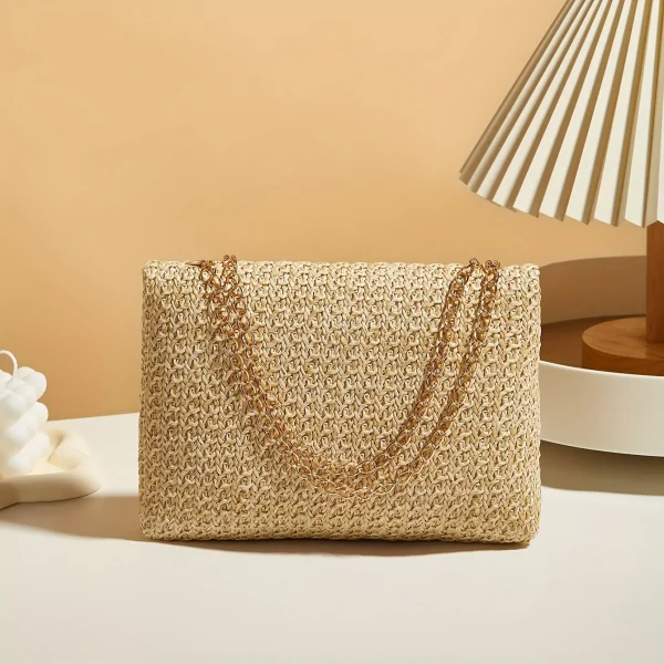 Crossbody Bag for Women,Chain Strap Banquet Stylish Accessory Shoulder Bag for Day-to-Night Outfits - Image 3