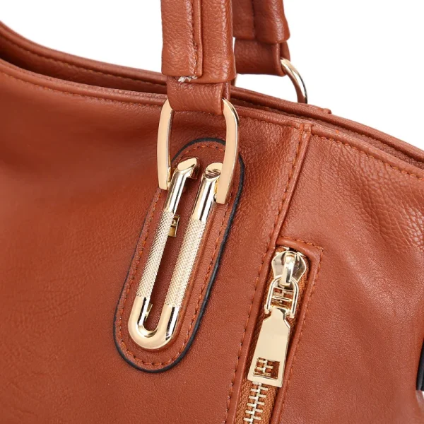 Luxury Designer Famous Brand Pu Leather Women's Shoulder Crossbody Bag Vintage Women Messenger Handbags bolsas - Image 4
