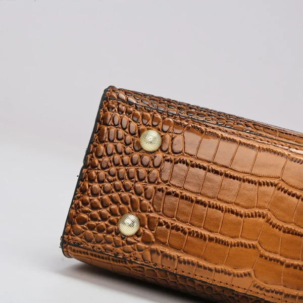 Bags women handbags ladies handbag from china ladies bags handbag 2025.Mini Crossbody Bag Crocodile pattern bag Joker handbag - Image 6