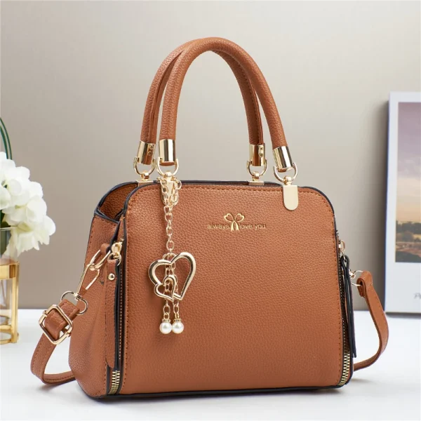 New Soft Leather Luxury Handbags Women's Bags Designer 3 Layer Shoulder Crossbody Sac Ladies Large Capacity Shopping Tote Bags - Image 5