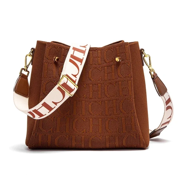 CH Crossbody Elegant Design Sense Letters Drawstring Design Brand Women's Bag Fashion Casual Hundred Women's Bag Crossbody - Image 4