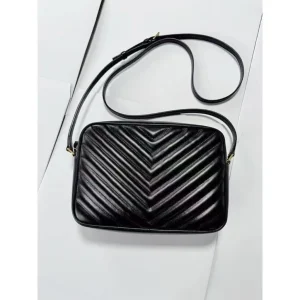 High quality bowling bag 2025 new large capacity retro pillow bag, leather crossbody handbag, commuting bag