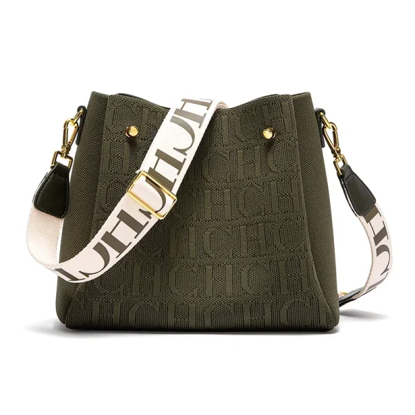 CH Crossbody Elegant Design Sense Letters Drawstring Design Brand Women's Bag Fashion Casual Hundred Women's Bag Crossbody - Image 3