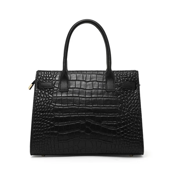 First-layer cowhide bag, red mother's bag, women's bag fashionable handbag, wedding genuine leather shoulder bag - Image 3