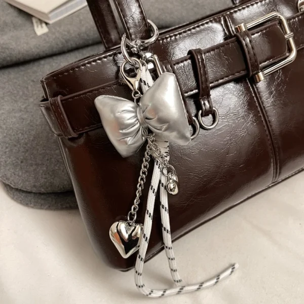 MOODS Belt Buckle Design Shoulder Satchels Bag For Women 2025 New In Luxury Designer Handbags Branded Fashion Totes With Pendant - Image 2