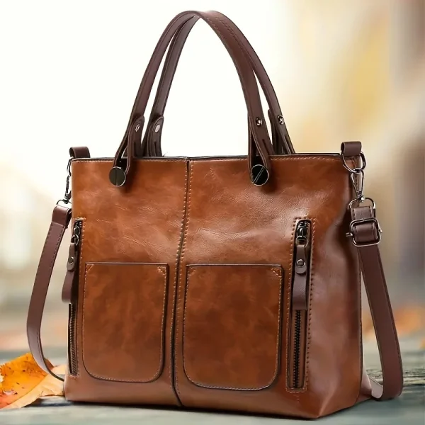 Women's Bag Fashion Classical Style Crossbody Handbag Retro PU Leather Shoulder and Purse Casual Bag Daily