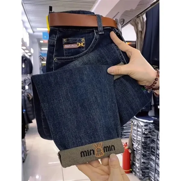 2025 Spring Autumn Korean Fashion Harem Jeans Women High Waist Loose be all-match Straight Denim Pants Female Jean Trousers 4XL