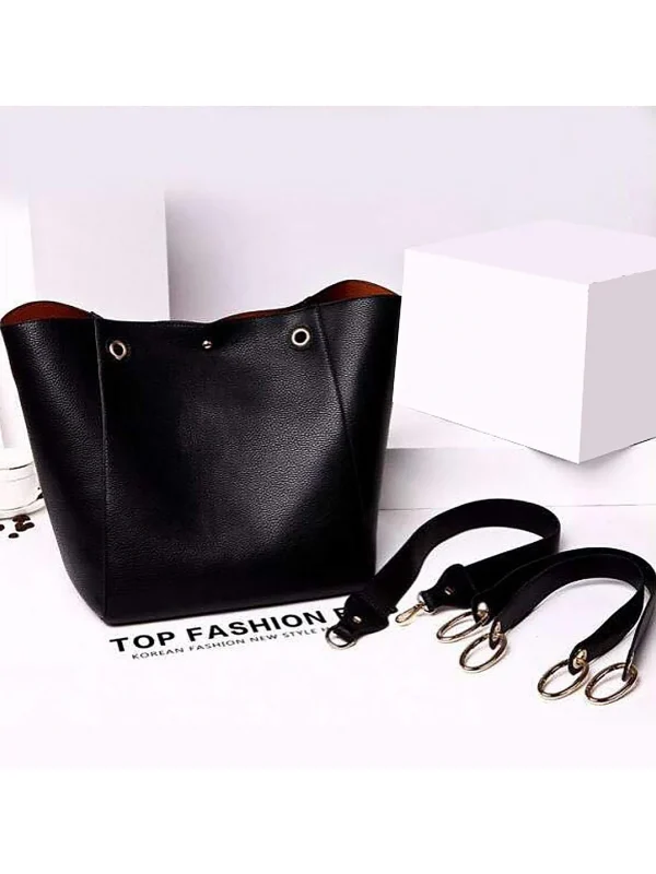 Pahajim Handbags for Women Large Tote Bag PU Leather Waterproof Handbags Shoulder Bag Womens Top Handle Bag for Work Shopping Ba - Image 4