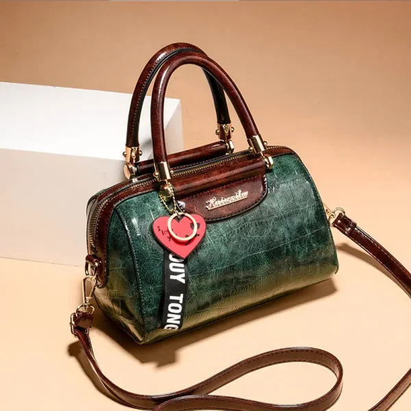 Luxury Design Handbag Shoulder Bag Top Quality PU Leather Women Handbags Crocodile Tote Bag Fashion Female Crossbody Bags Purse - Image 4