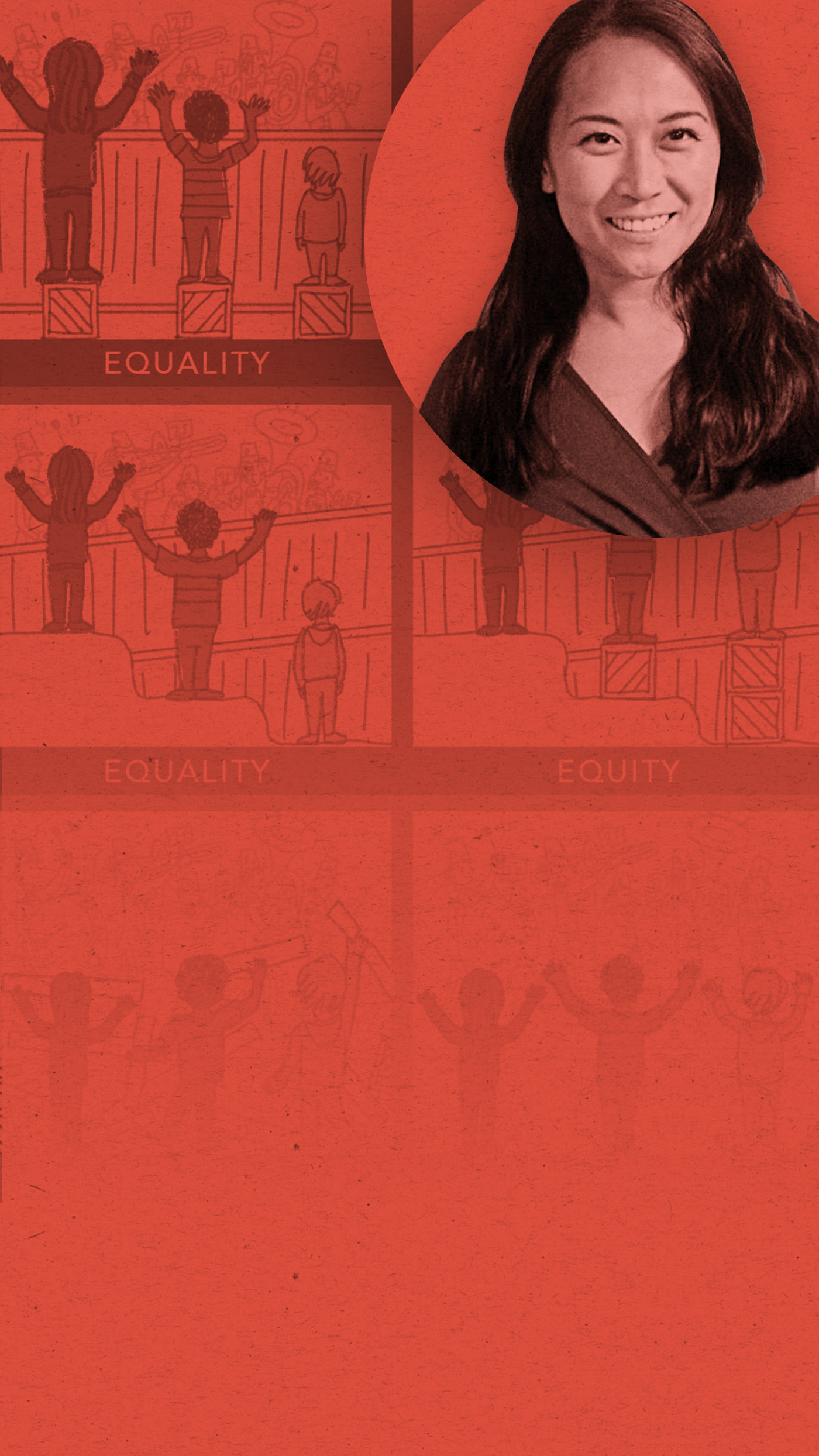 Here's why educator Rebecca Haslam thinks those <b>familiar images illustrating equity</b> need an update.