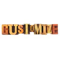Customize your website