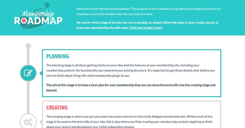 The Membership Guys Roadmap