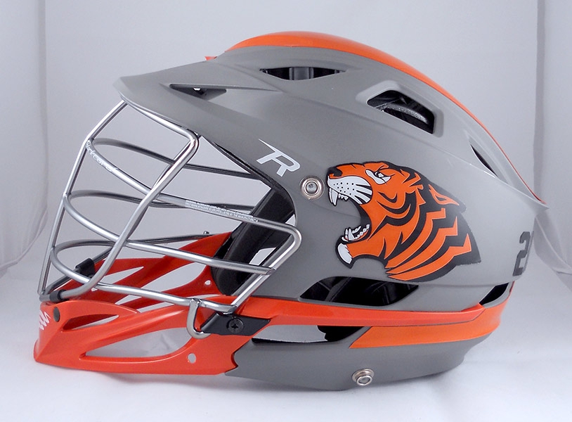 Lacrosse Helmet Side Decals Team Fitz Graphics