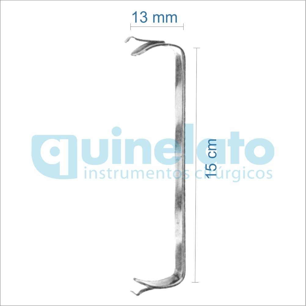 Porta-agulha Castroviejo 14 cm Quinelato