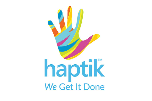 Official logo of Haptik Company..