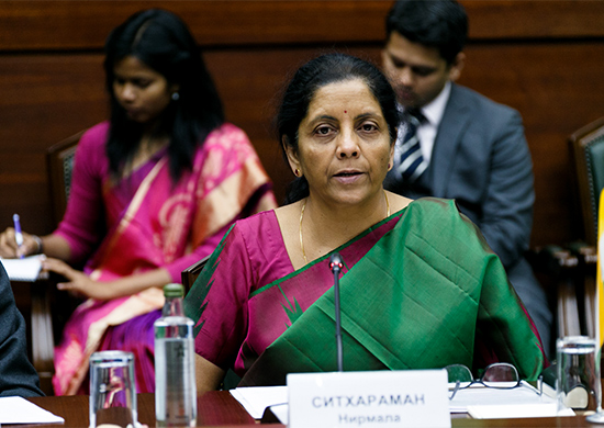 Finance Minister Nirmala Sitharaman