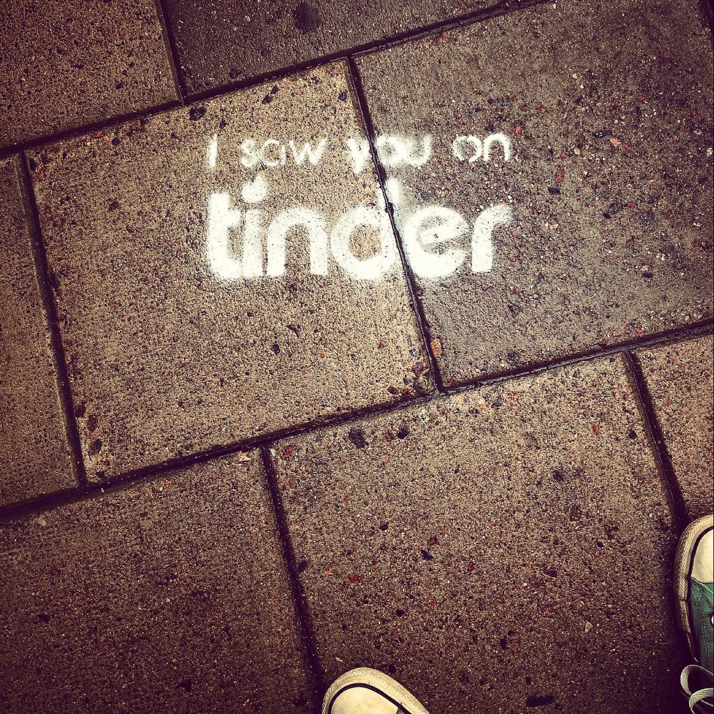 I saw you on Tinder