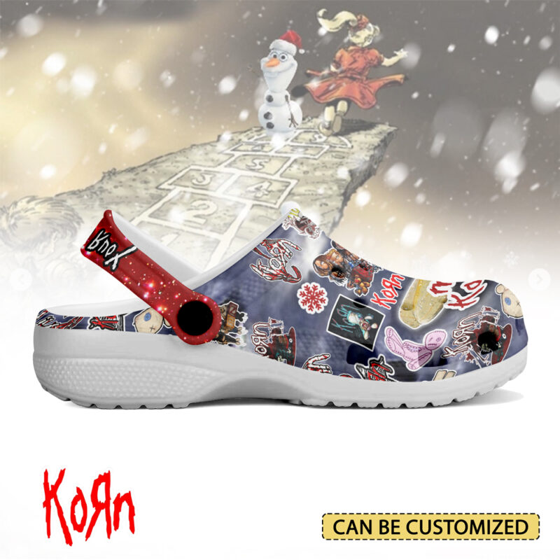 Personalized Merry KORNmas Music Clogs For Kids & Adults