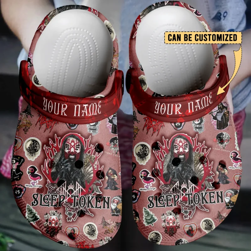 Personalized Rock Music Band Sleep Token Clogs For Fans