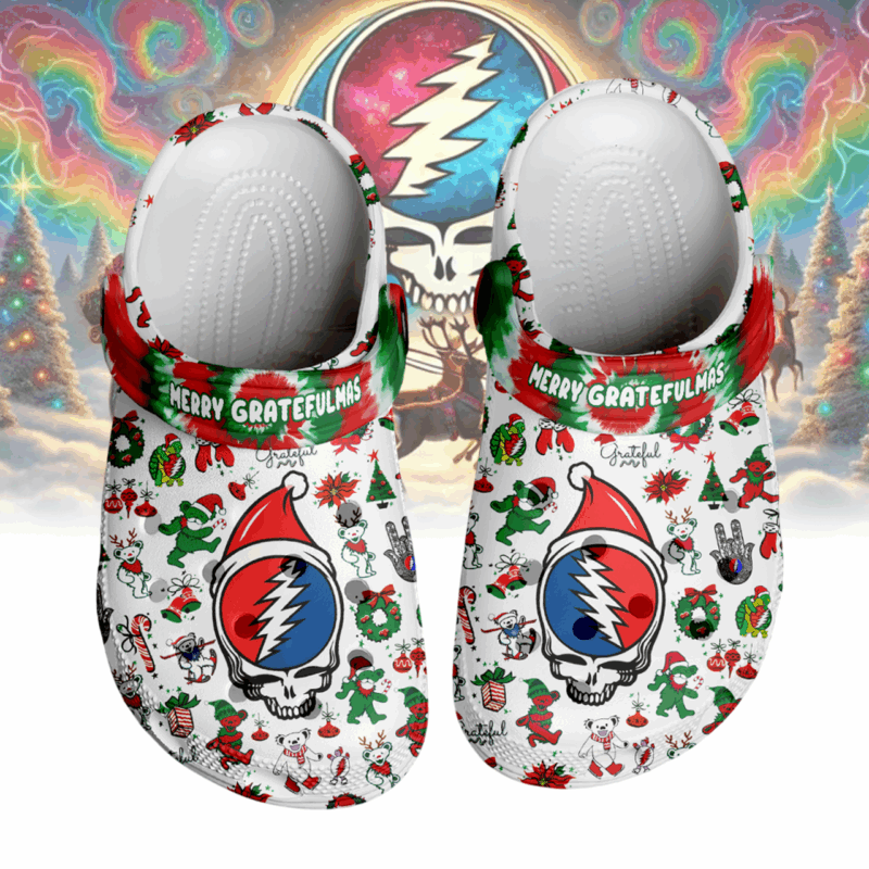 Soft & Comfortable Clogs Merry Gratefulmas Slippers