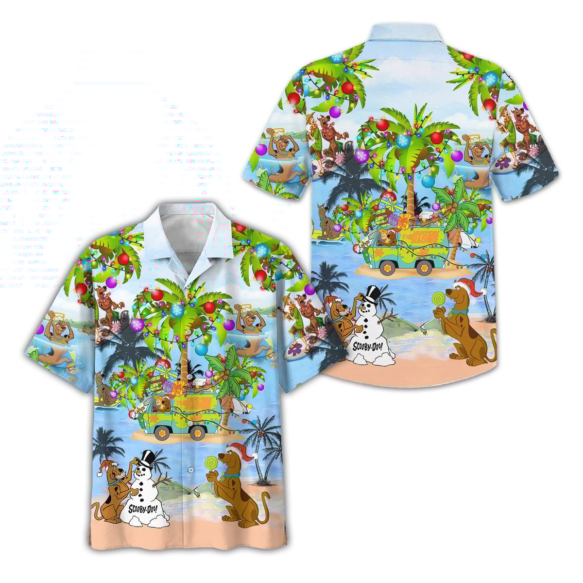 Merry Christmas In The Warm South With Scooby-Doo Hawaiian Shirt