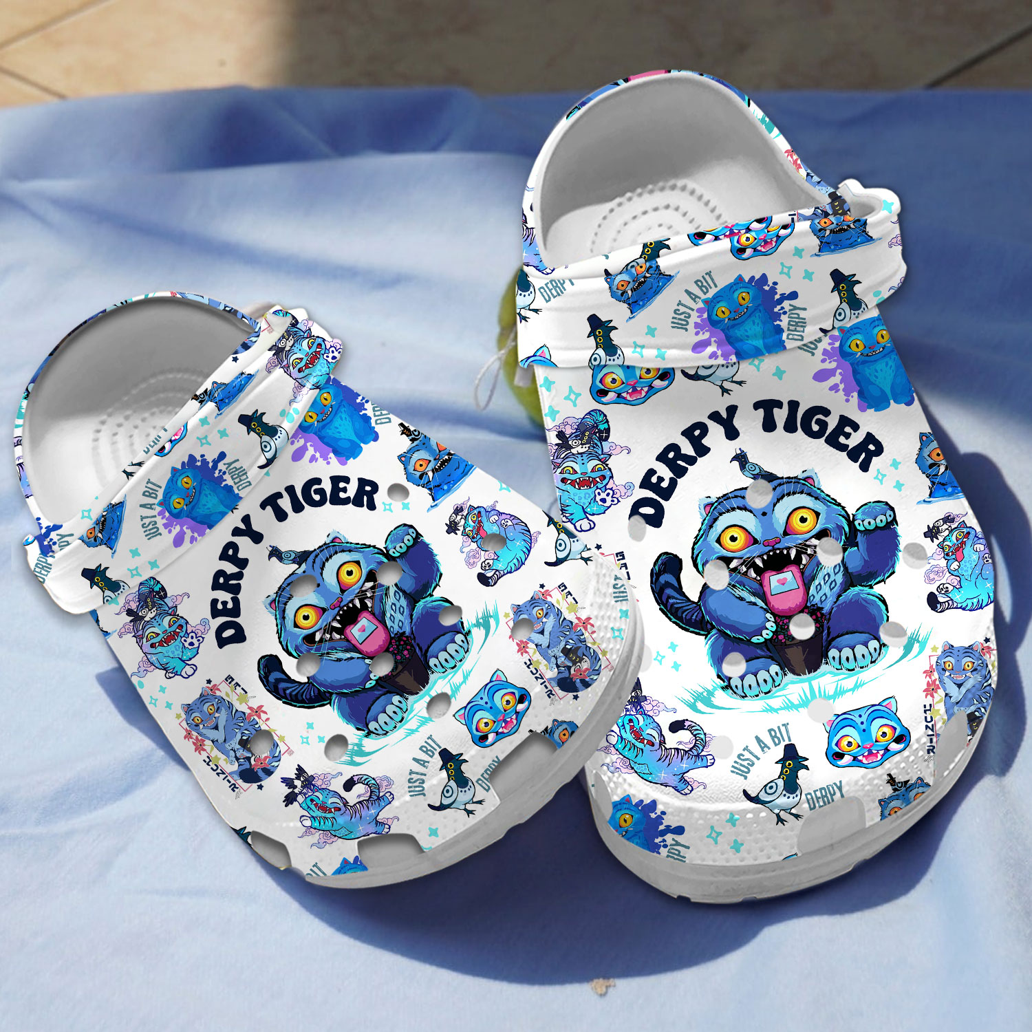 Non-slip & Comfortable Clogs Derpy Tiger Kpop Demon Hunters Clogs