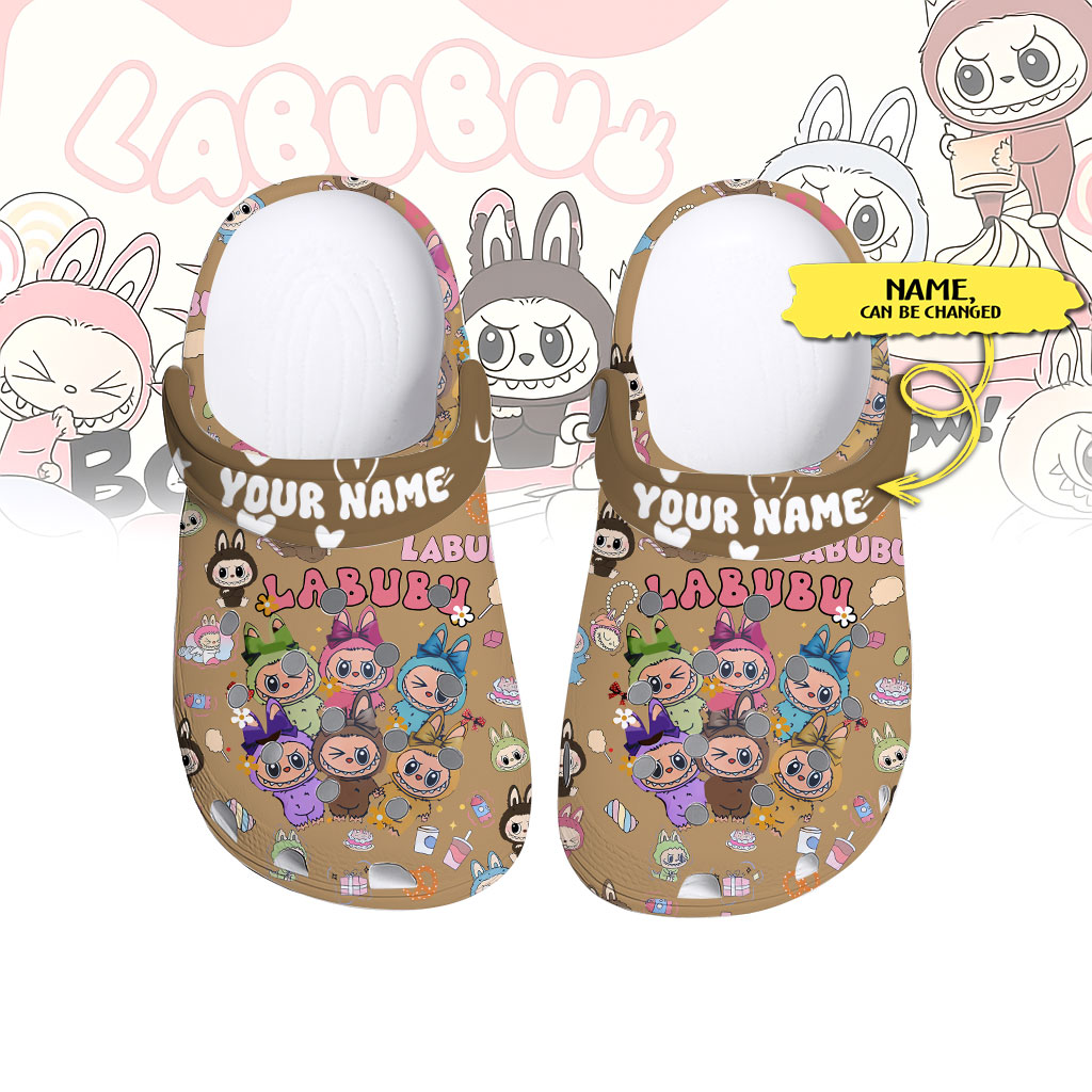 Stylish & Comfortable Labubu Monster Brown Clogs, Fast Shipping & Dedicated Support