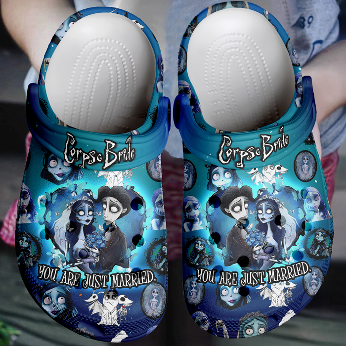 Corpse Bride Movie You Are Just Married Clogs